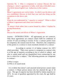 LAW OF CONTRACT LLB NOTES