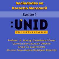 Mapa mental de las sociedades mercantiles
