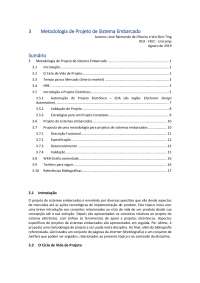 Metodologia de Projeto de Sistemas Embarcados: Uma Abordagem Completa