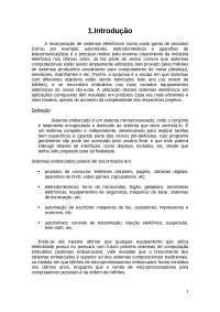 Sistemas Embarcados: Uma Introdução à Arquitetura, Aplicações e Desafios