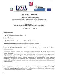 PROGETTAZIONE ANNUALE DESIGN DEL GIOIELLO CLASSE 3^