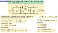 Electrical Networks Analysis