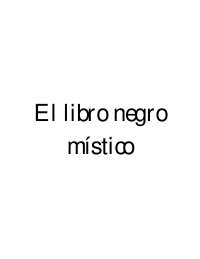 El Libro Negro De Los Illuminati Cap 1 El Libro Negro De Los Illuminati Cap Docsity