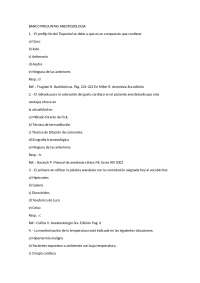 BANCO PREGUNTAS ANESTESIOLOGIA