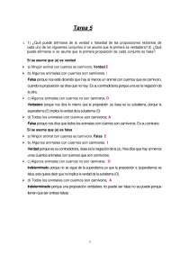 EJERCICIOS DE PROPOSICIONES EN LÓGICA
