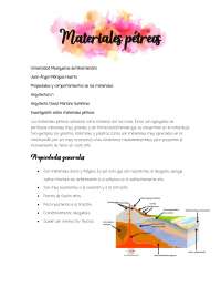 Materiales pétreos en la arquitectura