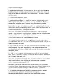 Empreendedorismo DigitalO empreendedorismo di