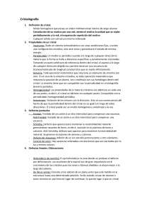 cristalografia resumen