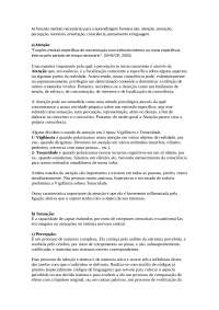 Psicopatologia - Funções mentais