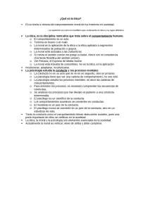 La Ética: Concepto, Papel y Relación con la Psicología