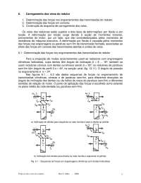 Projecto de Veios de Redutor: Análise de Cargas e Esquemas de Forças