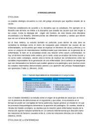 Aterosclerosis enfermedad cardiovascular por nutrición