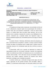 Análise das contribuições da Psicogênese da Língua Escrita