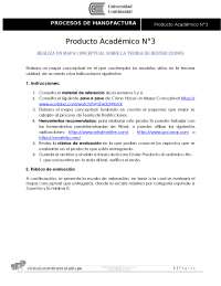 Teoría de Restricciones: Mapa Conceptual - Procesos de Manufactura