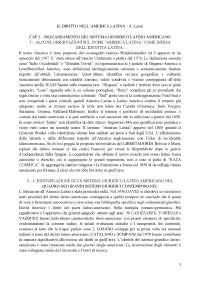 il diritto nell'America latina