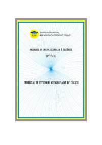 Geografia 10° classe,Moçambique