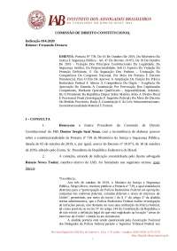 Análise da Illegalidade da Portaria nº 739 da PRF