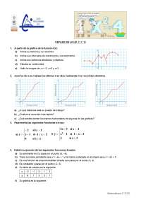 Repaso unidades t 11 y 12 mates 4 eso - Docsity