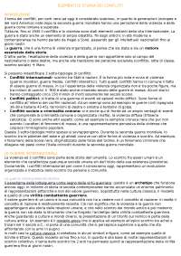 Esame Elementi di storia dei conflitti - Barbara Bracco