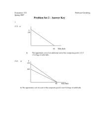 Problem Set 2 Answer Key - Microeconomic Theory | ECON 323 - Docsity