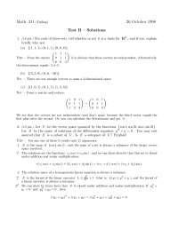 Problems on Applied Mathematics - Test | MATH 311 - Docsity