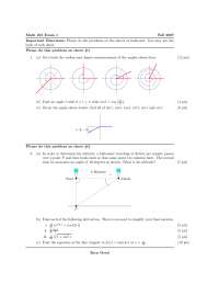 4 Practice Problems for Exam 1 - Elementary Calculus II | MATH 221 ...