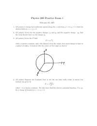 4 Questions for Practice Exam 1 - Electricity and Optics | PHYS 208 ...