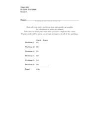 6 Problems on Calculus with Functions I - Examination 1 | MATH 231 ...