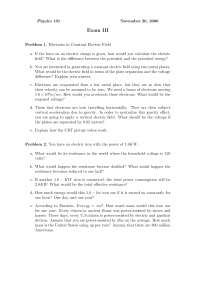 Questions for Exam 3 - Contemporary Physics | PHYS 101 - Docsity