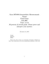 4 Questions for Intermediate Macroeconomics - Test | ECON 3070 - Docsity