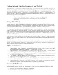 NATIONAL INTEREST MEANING AND DEFINITION visual data 7