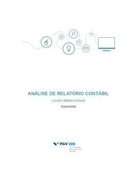 Atividade individual - Contabilidade Financeira FGV