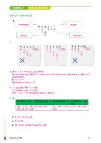 SOLUCION TEMA 3 DE MATEMATICAS 4º - Docsity