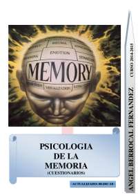 Psicologia de la memoria uned