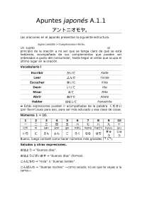 Apuntes japonés a.1.1