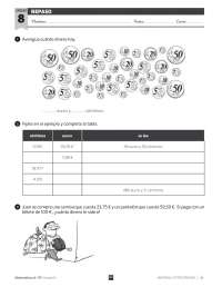 MATEMÁTICAS 4º PRIMARIA SM REPASO TEMA 8 - Docsity