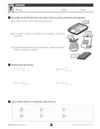MATEMÁTICAS 4º PRIMARIA SM REPASO TEMA 7 - Docsity