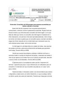 Aprendizados em Congregos de Enfermagem: de Consultórios e Doulas