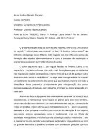 Resenha "uniformidade sem unidade".