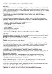 Linguistica Italiana: Variazione Linguistica e Comunicazione