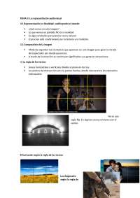 Lenguaje audiovisual | Apuntes de Lenguaje Audiovisual | Docsity