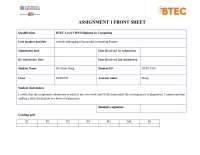 Assignments for Software Project Management (Computer science) Free ...