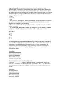 Exercícios de Gêneros Textuais e Coesão: Comunicação Digital e Estrutura de Textos