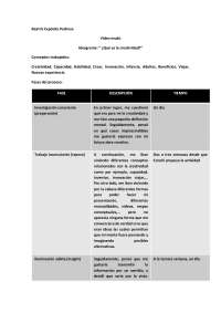 Ideograma de un trabajo creativo