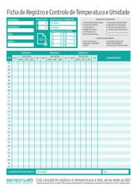 planilha temperatura