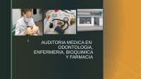 auditoria en odontologia