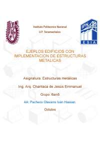 caluclo estructural metalicas