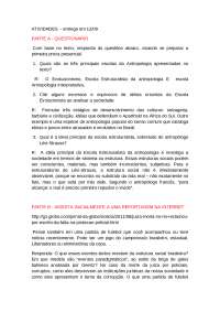 Análise da Antropologia: Escolas e Sociedade Brasileira
