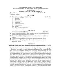 Model question papers