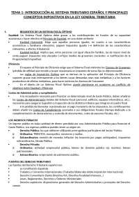Principios básicos del Sistema Fiscal Español: Eficiencia, Equidad y Capacidad de Pago